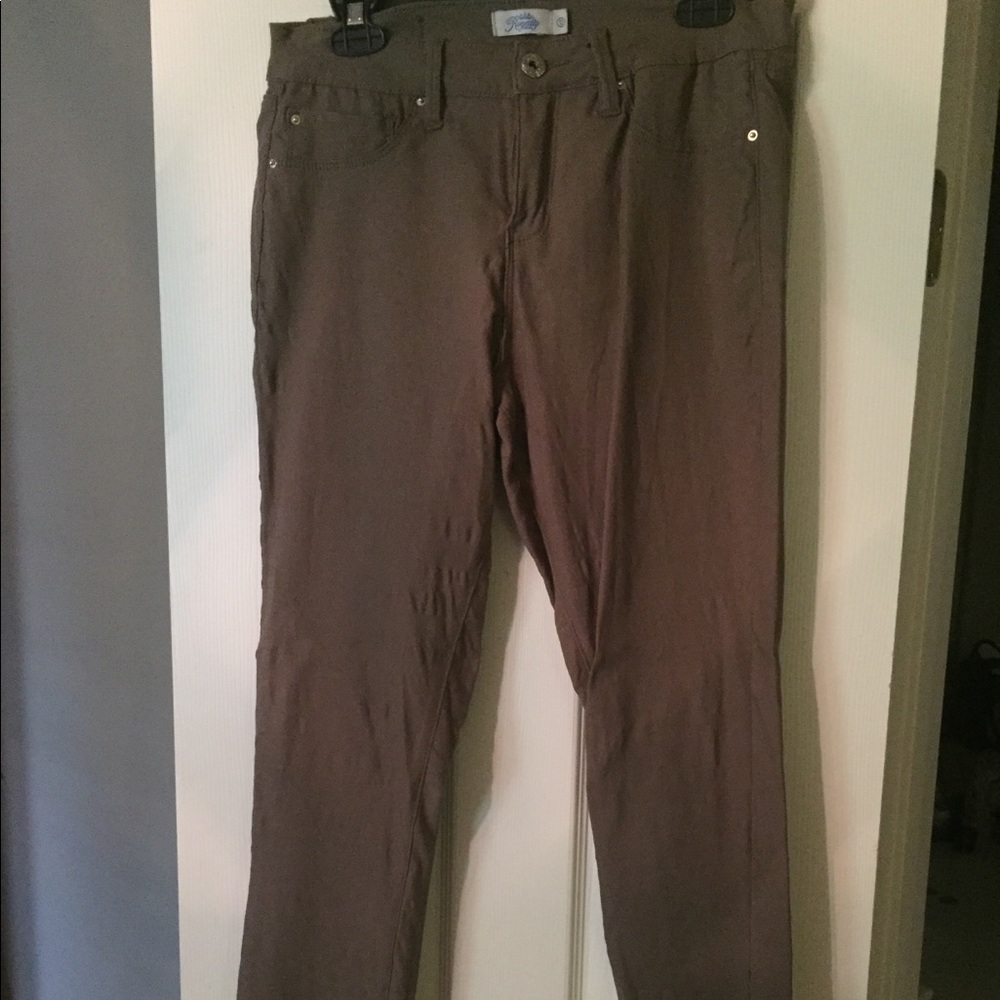 Royalty Army Olive Green Jeans, 12